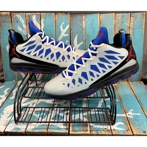 2020 Nike  Mens Sz 12.5 Air Jordan Jumpman Team 1 White/UNC Blue CV8926-107 - Picture 1 of 10