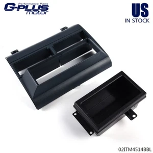 Fit For 88-94 Chevy GMC Trucks Blue Molded Radio Dash Kit Pocket Bezel Panel - Picture 1 of 12