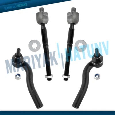 Juego de 4 extremos de barra de amarre interior exterior para 1998 1999 2000-2005 Lexus GS300 GS400 GS430 Foto 1 de 4