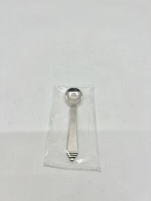 Vintage Georg Jensen Pyramid Salt Spoon 103 - Image 1 of 2