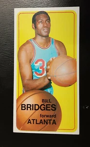1970-71 Topps Basketball Bill Bridges Atlanta Hawks - Photo 1 sur 2