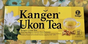 Enagic Kangen Ukon Turmeric Tea - X60 Teabags Per Box. Genuine 100% natural. NEW - Picture 1 of 6