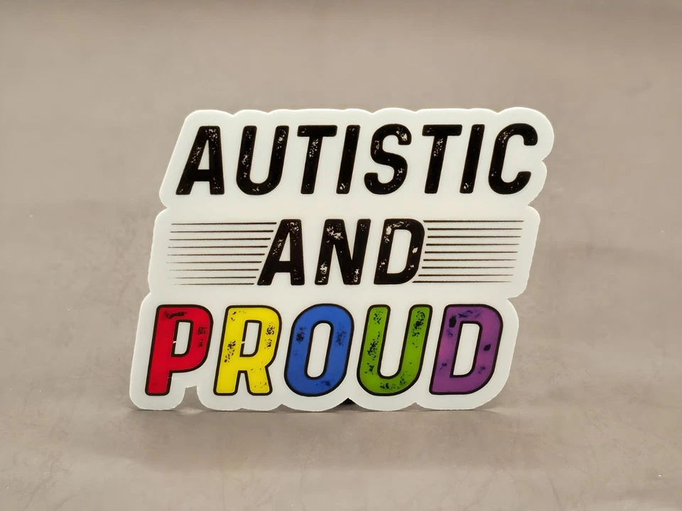 Autism Awareness Vinyl Stickers Puzzle Piece Heart s Autistic Child Proud ACD - Image 1 of 1