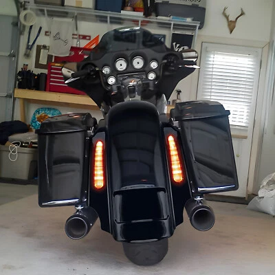Dual Cut  CVO Rear Fender System For Harley Touring Street Road King Glide 93-08 - Image 1 of 4