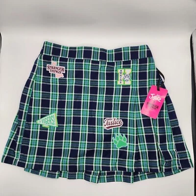 Falda Skort Stranger Things Niñas Talla XL 16/18 Mujer S Cuadros Juegos con disfraces Divertida Retro Foto 1 de 4
