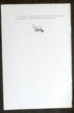 Decreto Ministro della Guerra - Autografo Benito Mussolini - 1936