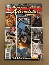 ADVENTURE COMICS #507 VARIANT BLACKEST NIGHT 1ST PRINT DC COMICS (2010) SUPERBOY