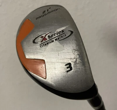 Prosimmon X Series Hybrid 3 Wood 21 Degree Regular Graphite Shaft 42” RH - Image 1 of 4