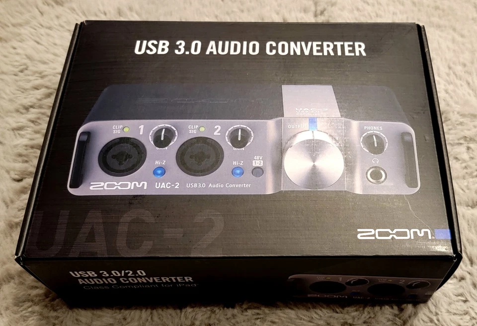 Zoom UAC-2 2-In / 2-Out USB 3.0 Audio Converter Interface - Image 1 of 4