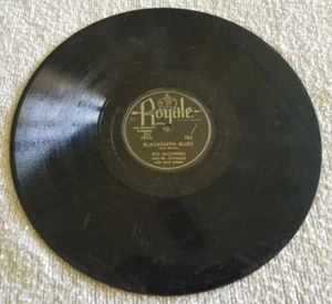 BLACKSMITH BLUES by ROY McCONNELL & His Orchestra; Jack Holmes Royale (352) 1952 - Picture 1 of 4