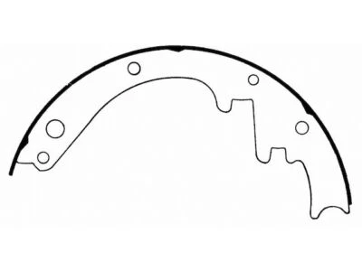 For 1959-1970 Chevrolet Impala Brake Shoe Set Front Wagner 62274ZGPP 1962 1965 - Image 1 of 2