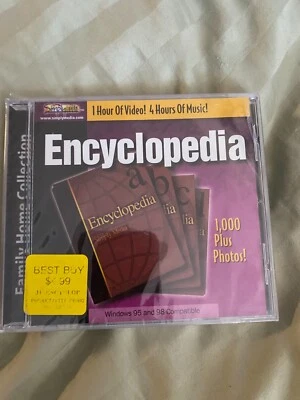 NEW SEALED Family Home Encyclopedia (CD, 1999) PC CD ROM Software Windows - Image 1 of 2