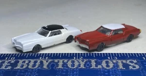 Vintage 1960s BACHMANN Plastic HO Cars Cadillac El Dorado Red & White Variations - Picture 1 of 11
