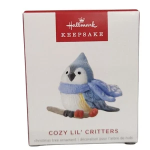 2024 Hallmark Acogedor Lil Critters 6 Recuerdo Miniatura Ornamento IOB QXM9174 - Imagen 1 de 5