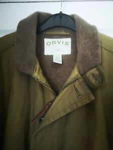 ORVIS cotton kahki fishing jacket