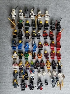 Lego Ninjago Minifigure Lot Jay Cole Kai Lloyd Incomplete Parts Pieces - Picture 1 of 24