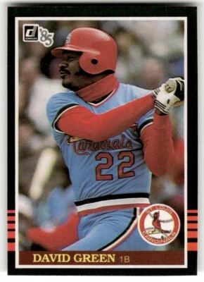 1985 Donruss - #303 David Green - *NM-MT - Image 1 of 2