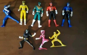 4 inch Power Rangers Figur Set 8 Mix - Bild 1 von 9