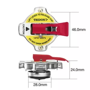 TRIDON Radiator Cap FOR Toyota Landcruiser Diesel BJ74 Turbo 03/86-12/89 4 3.4L - Picture 1 of 1
