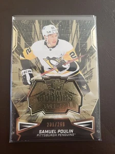 2022-23 SPx - Finite Rookies Gold #F-37 Samuel Poulin /299 (RC) - Picture 1 of 2