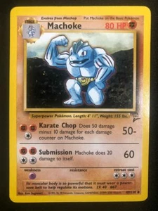 Pokemon 49/130 Machoke Base Set 2 NM - Picture 1 of 2