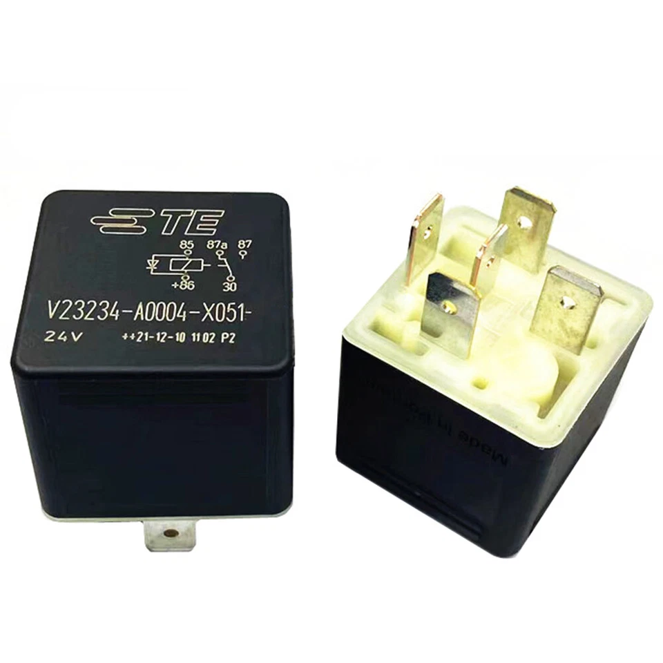 Relé automotriz Tyco V23234-A0004-X051 24VDC 5 pines 2 piezas Foto 1 de 1