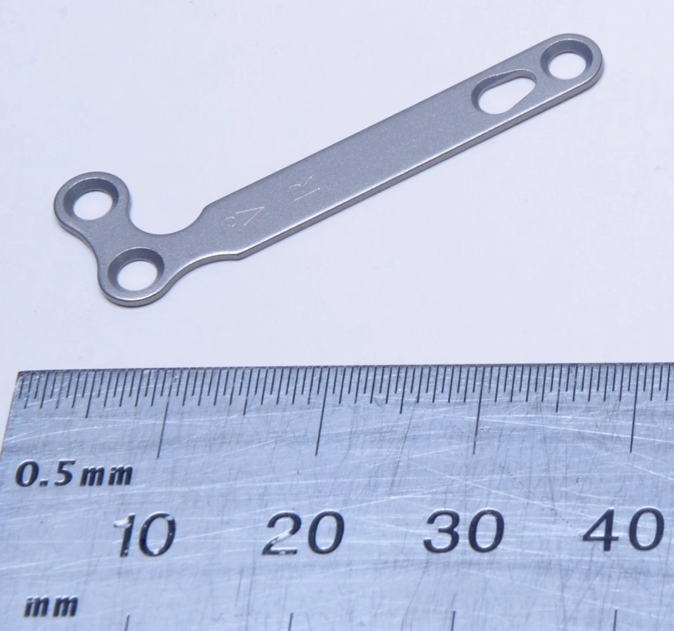 Howmedica #6684-5-204 Compresión Placa L Luhr Mini Sistema Aleación Vitalio Foto 1 de 1