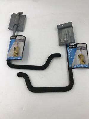 "Ganchos recubiertos de polvo Crawford 8"" - Paquete de 2 - Tiene capacidad para 50 libras" Foto 1 de 3