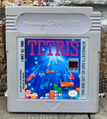 Tetris Gameboy 1989 Game Cartridge  Authentic Tested & Working - Image 1 of 2