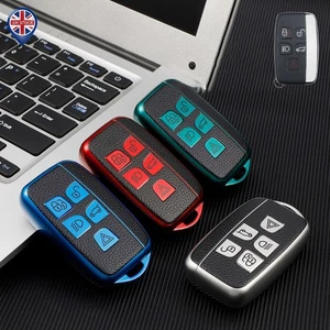 Custodia portachiavi telecomando per Range Rover Land Rover Sport Evoque Jaguar XF XJ - Foto 1 di 27