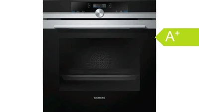 Backofen Siemens HB673GBS1 Einbau 71l A+ Edelstahl Pyrolyse Heißluft Umluft - Bild 1 von 4