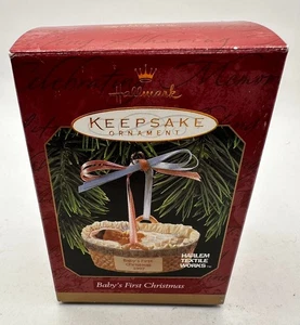 Hallmark Keepsake Ornament 1997 Baby's First Christmas - Picture 1 of 5