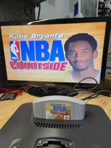 Cartucho de juego Nintendo 64 Kobe Bryant In Nba Courtside N64 solo probado funciona - Imagen 1 de 6