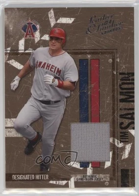 2004 Donruss Leather & Lumber Materials Jerseys /250 Tim Salmon #3 - Image 1 of 2