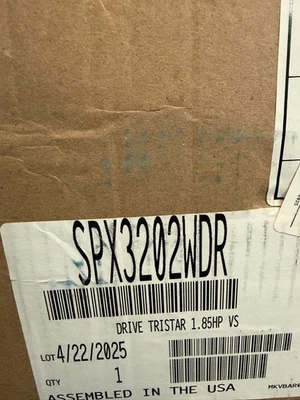 Hayward SPX3202WDR VS 1.85HP Variable Speed Pump Drive Only! Brand New! - Image 1 of 3
