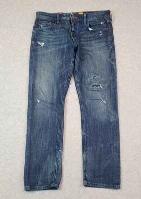 Anthropologie Pilcro Jeans Women's Tag Sz 30 (Fits 33X29) Hyphen Fit Blue Denim - Image 1 of 4
