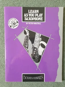 Learn as you play Saxophone Boosey & Hawkes School sheet music - Picture 1 of 1