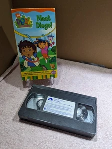 Dora the Explorer - Meet Diego (VHS, 2003) W/ Slipcover - Bild 1 von 3