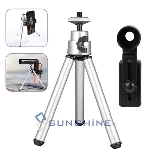 Trípode monocular de 5 pulgadas con soporte para teléfono y clip, trípode de tiro reposacazas - Imagen 1 de 8