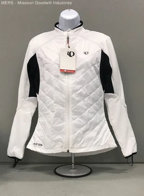 Pearl Izumi Women's White Quilted P.R.O. Series Jacket - Size Large - Image 1 of 4