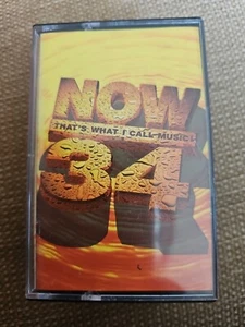 Now That's What I Call Music 34 - Now 34 - Audio Cassette Tape Double Album - Picture 1 of 3