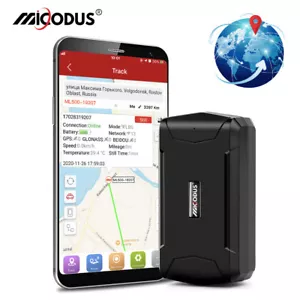 Micodus Magnetic GPS Tracker Asset 90Days Voice TEMP Monitor 3Modes Safe Alarms - Picture 1 of 11