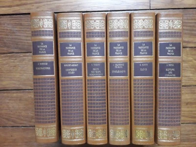 collection la naisance de la france   6 volumes edition  FAMOT 1982 / 1983 - Photo 1/4