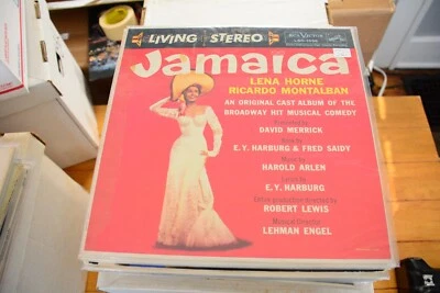 LENA HORNE "JAMAICA SOUNDTRACK" LP 12" VINYL RECORD CHEESECAKE VG+ STEREO Foto 1 de 4