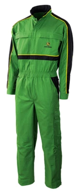 Traje de caldera original John Deere para adultos verde cubierta verde