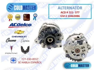 Alternator ACDelco 321-377 GM 10463086 Engine 5.0L 305Cu. In. V8 GAS - Picture 1 of 8