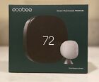 Thermostat noir Ecobee et capteur de pièce avec compatibilité Wi-Fi (EB-STATE6-01)
