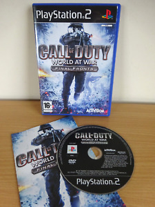 Anuncio nuevoJuego Call of Duty World at War Final Fronts PS2 Playstation 2 en muy buen estado