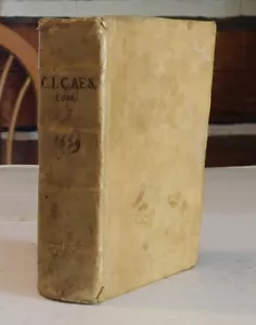 1559 ALDINE Press GALLIC WARS by JULIUS CAESAR, HIRTIUS ed. GIOCONDO With MAPS - Foto 1 di 9