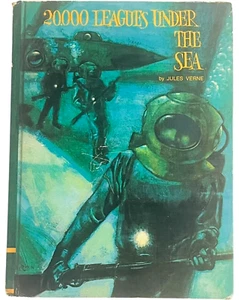 20.000 Meilen unter dem Meer von Jules Verne Educator Classic Library 1968 Buch - Bild 1 von 3